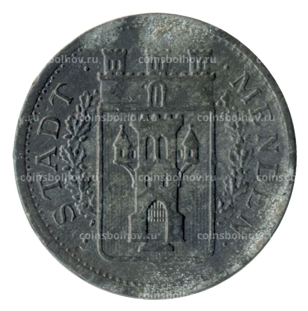 10 пфеннигов 1917 года Германия  Нотгельд (Менден)