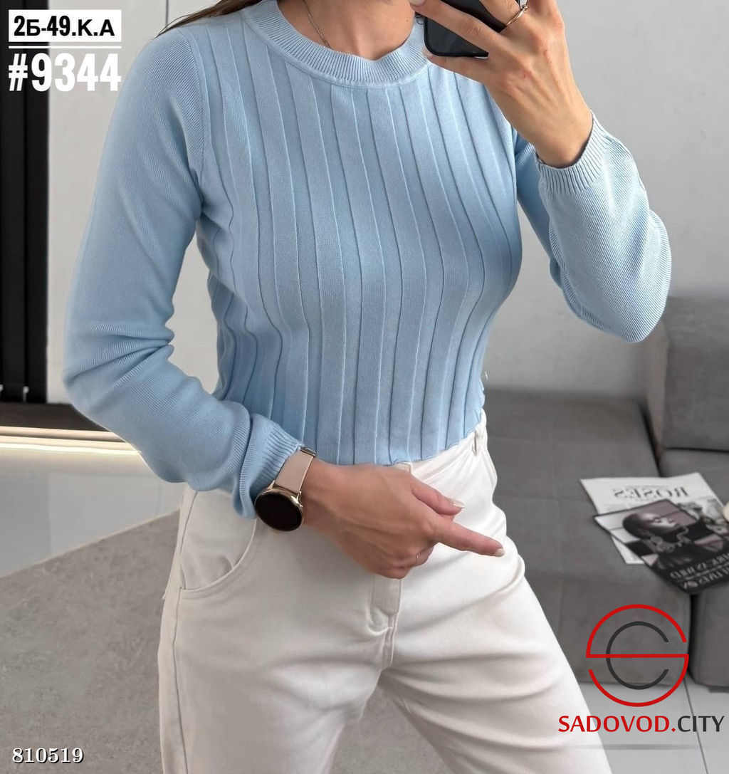 Свитер женский однотонный - Bruno фото 8