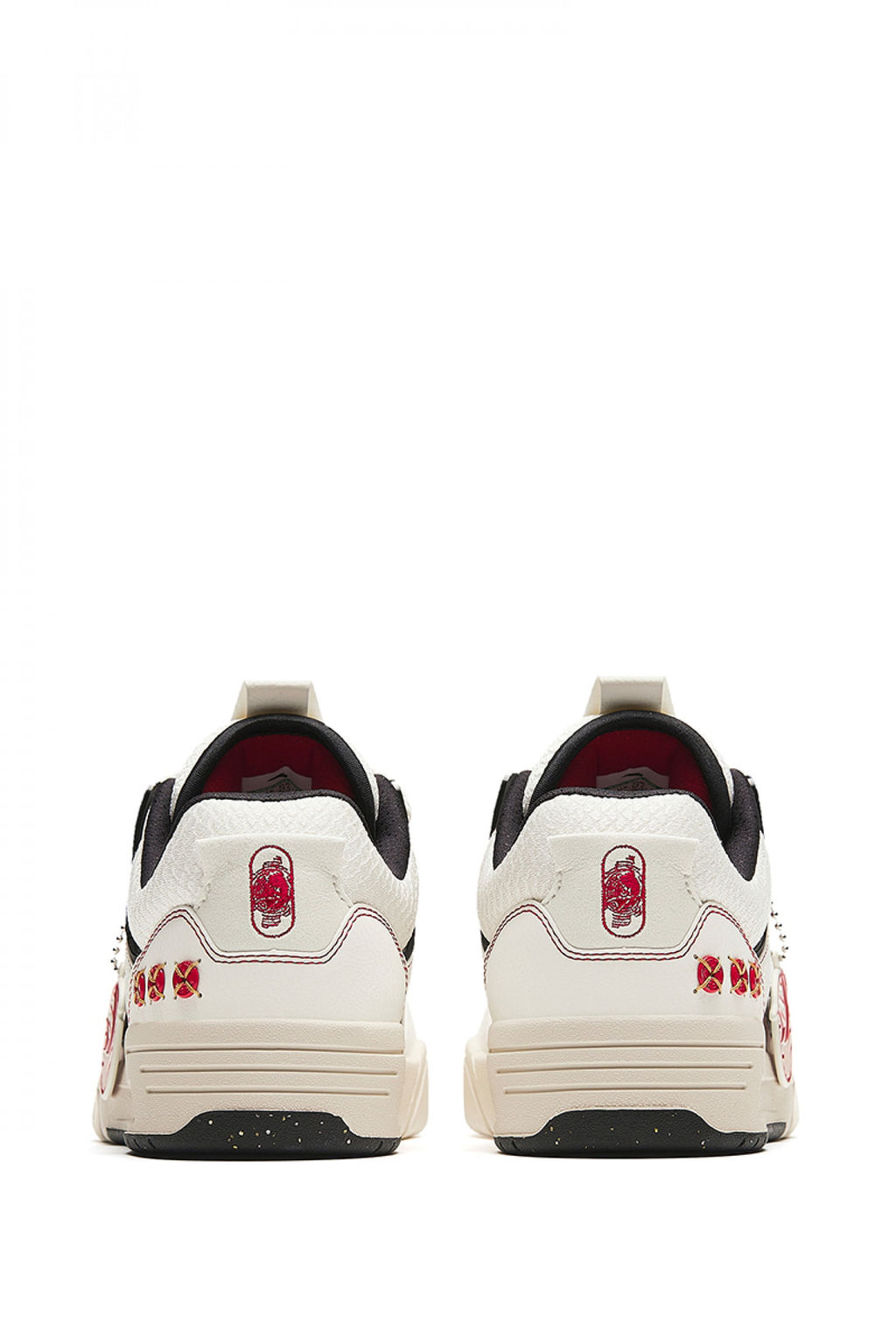 Кеды Бежевый/Черный/Красный - Anta фото 4