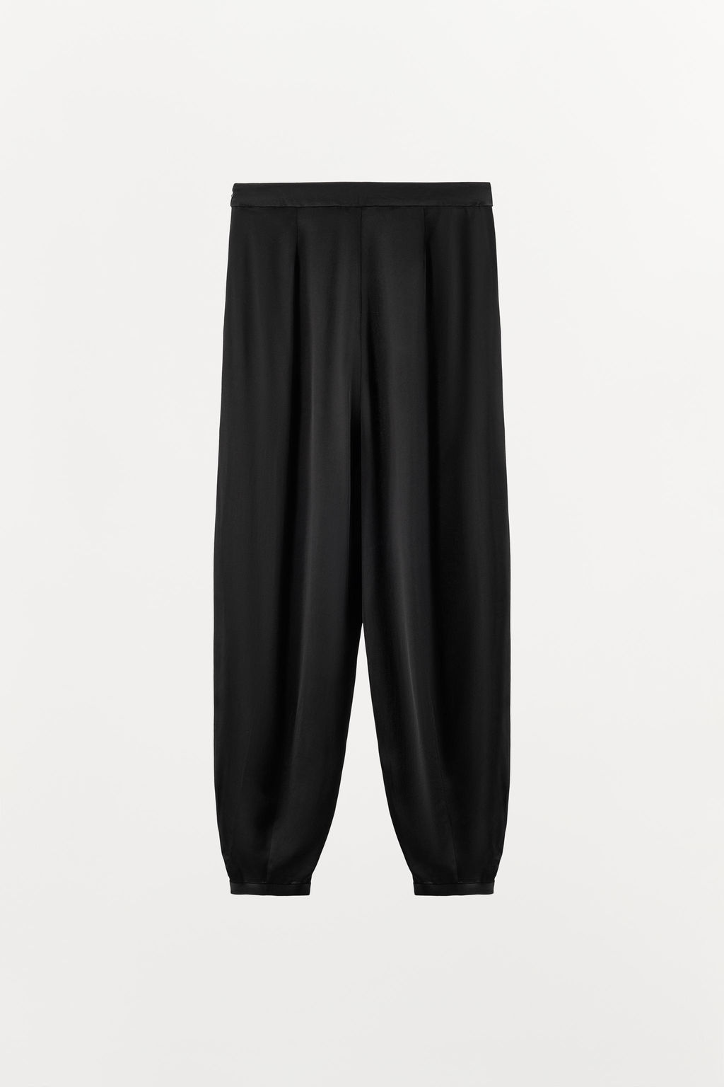 FLOWING SATIN SAROUEL TROUSERS - Zara фото 4