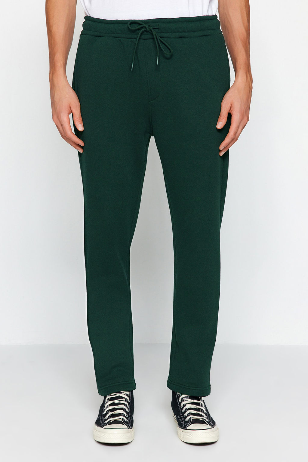 Yesil Regular/Normal Kesim Pamuklu Ac?k Paca Esofman Alt? TMNAW24EA00011