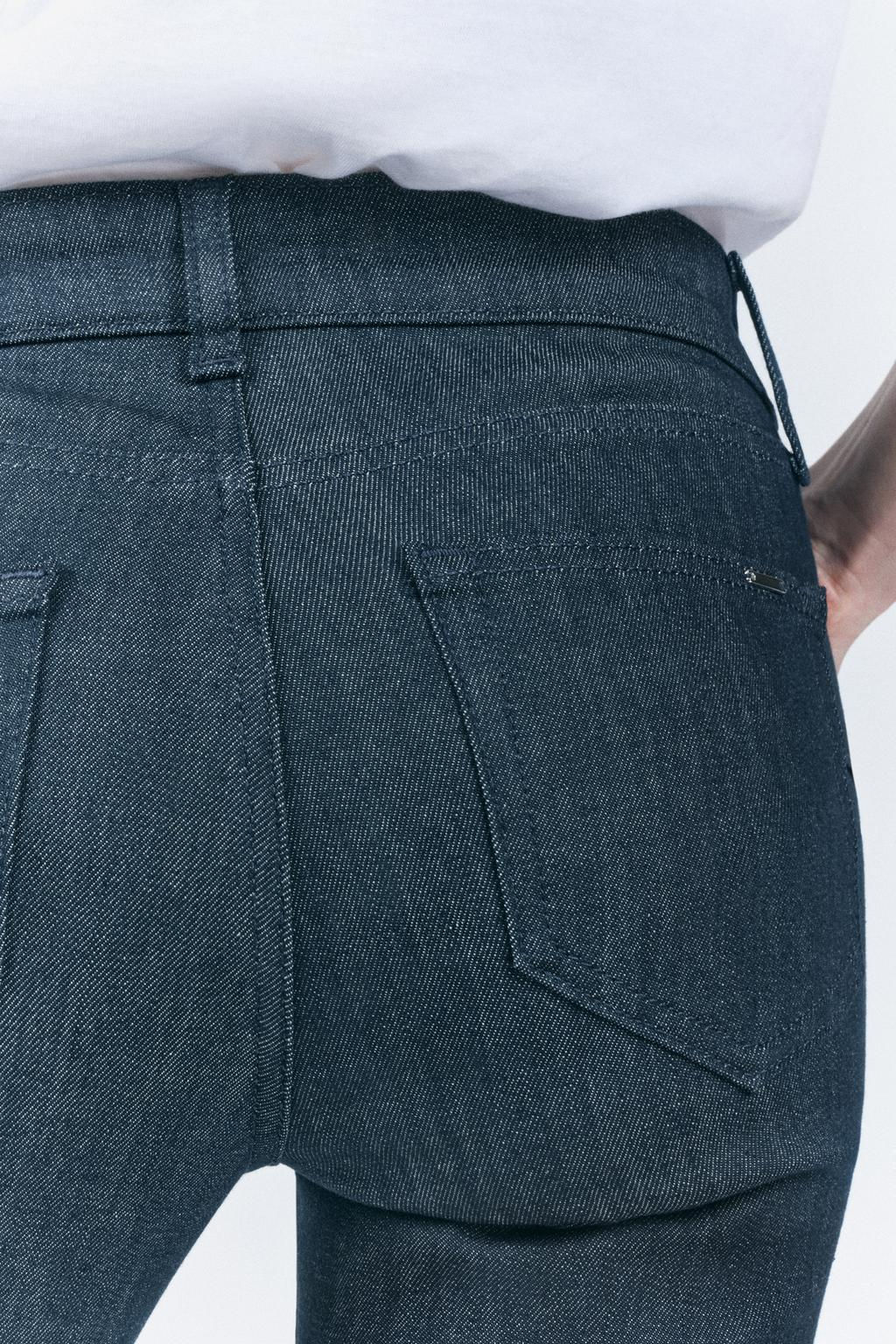 ZW COLLECTION BOOTCUT MID-WAIST JEANS - Zara фото 17