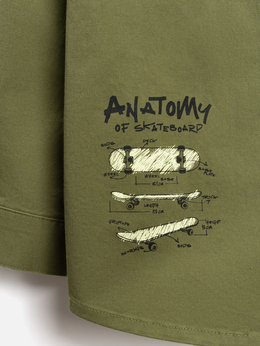 ACOOLA / Сорочка верхняя детская для мальчиков Pardus хаки  фото 6