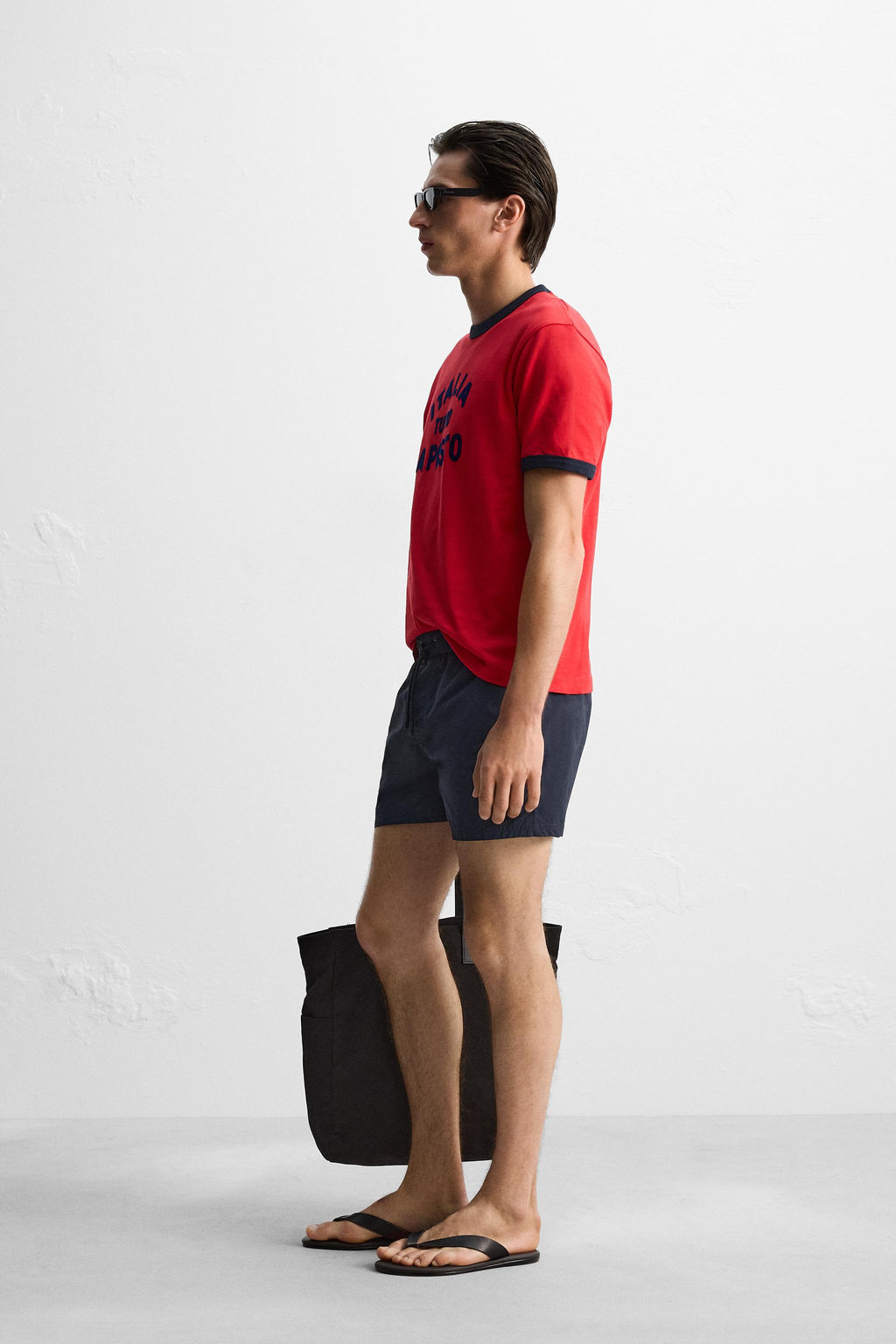 BASIC REGULAR SWIMMING TRUNKS - Zara фото 4