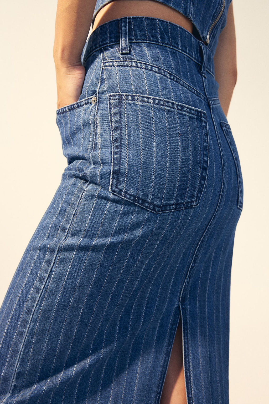 Falda denim larga - H&m фото 4