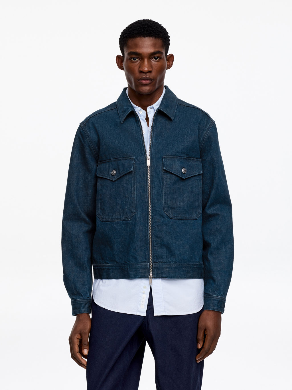 Sobrecamisa denim - H&m фото 5