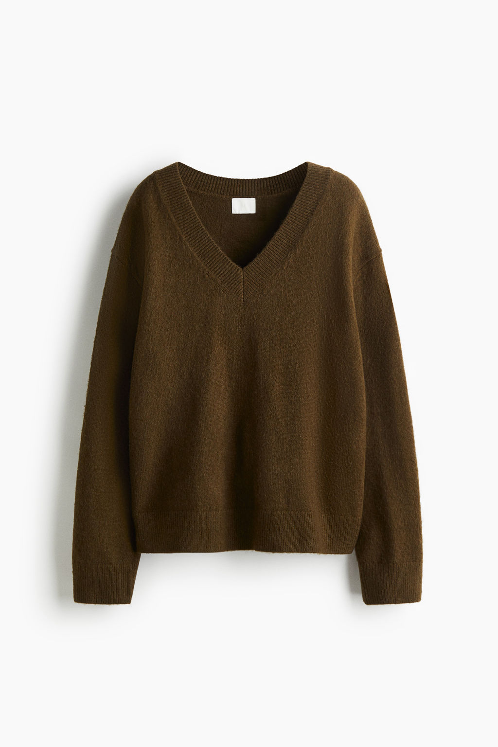 Jersey oversize con cuello de pico - H&m фото 2