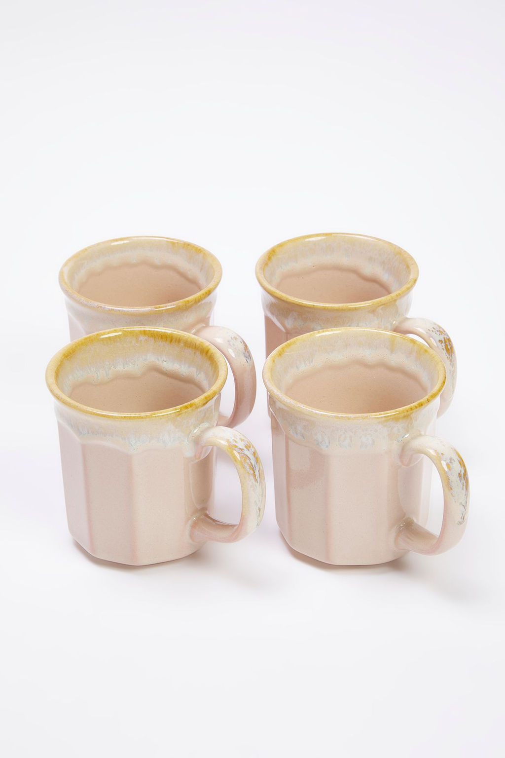 Trendyolmilla Home 4lu Seramik Kulplu Kupa Seti TPHSS25UP00005