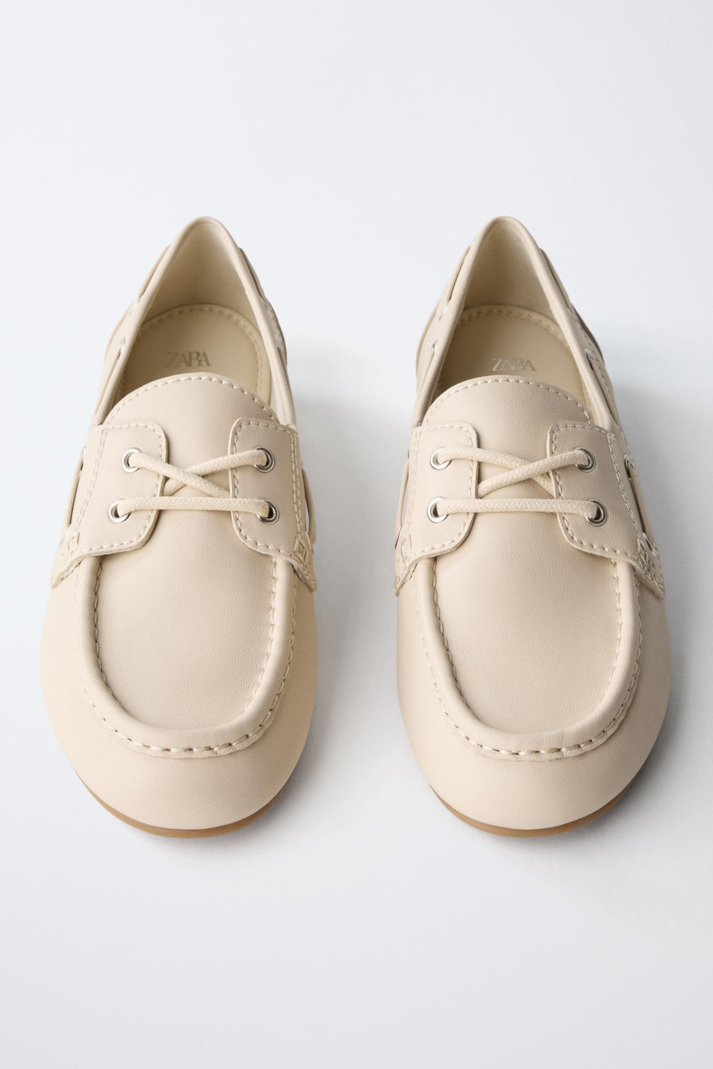 LACE-UP DECK SHOES - Zara фото 4