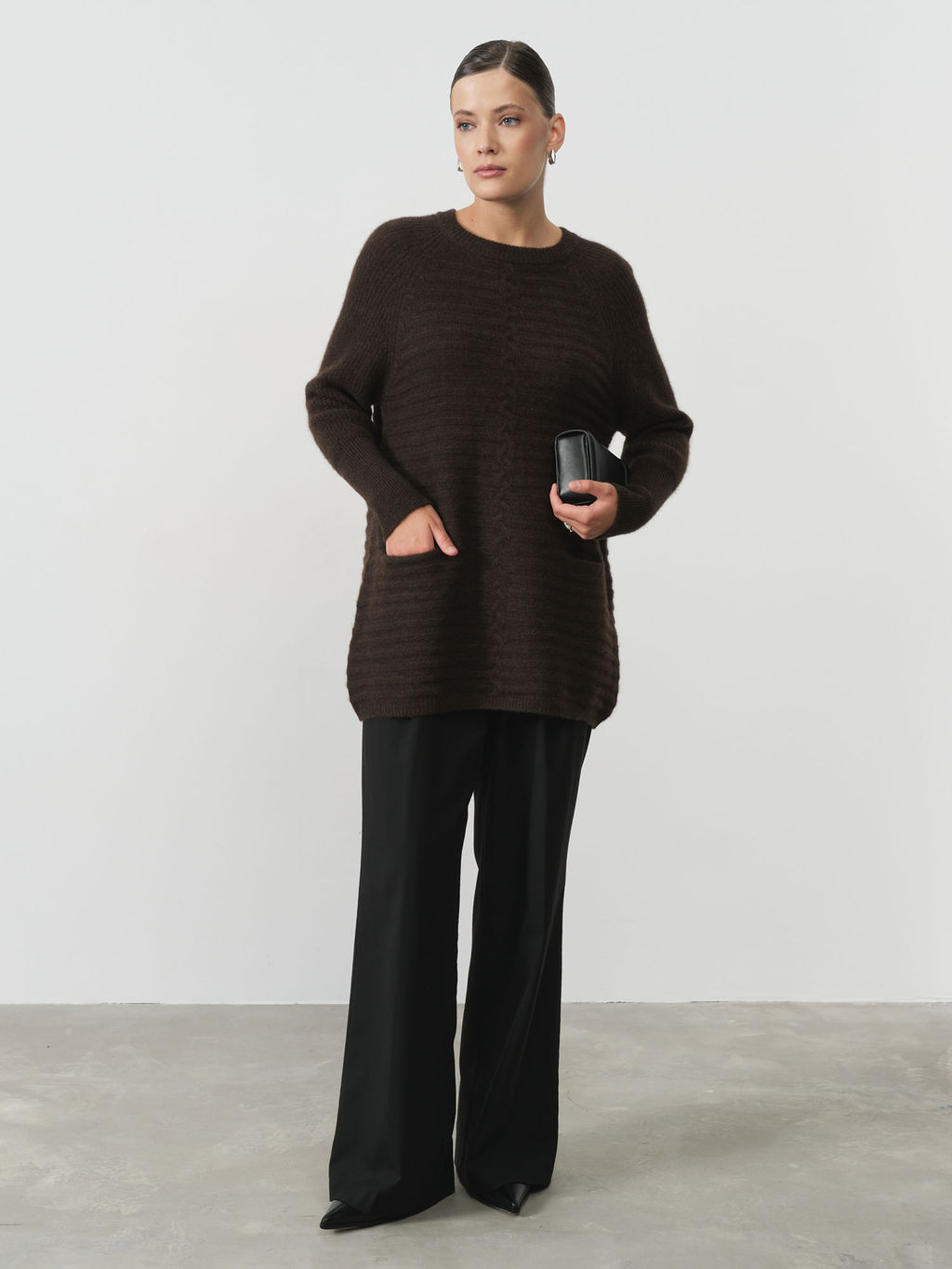 Джемпер женский из пуха яка 01076 ТК