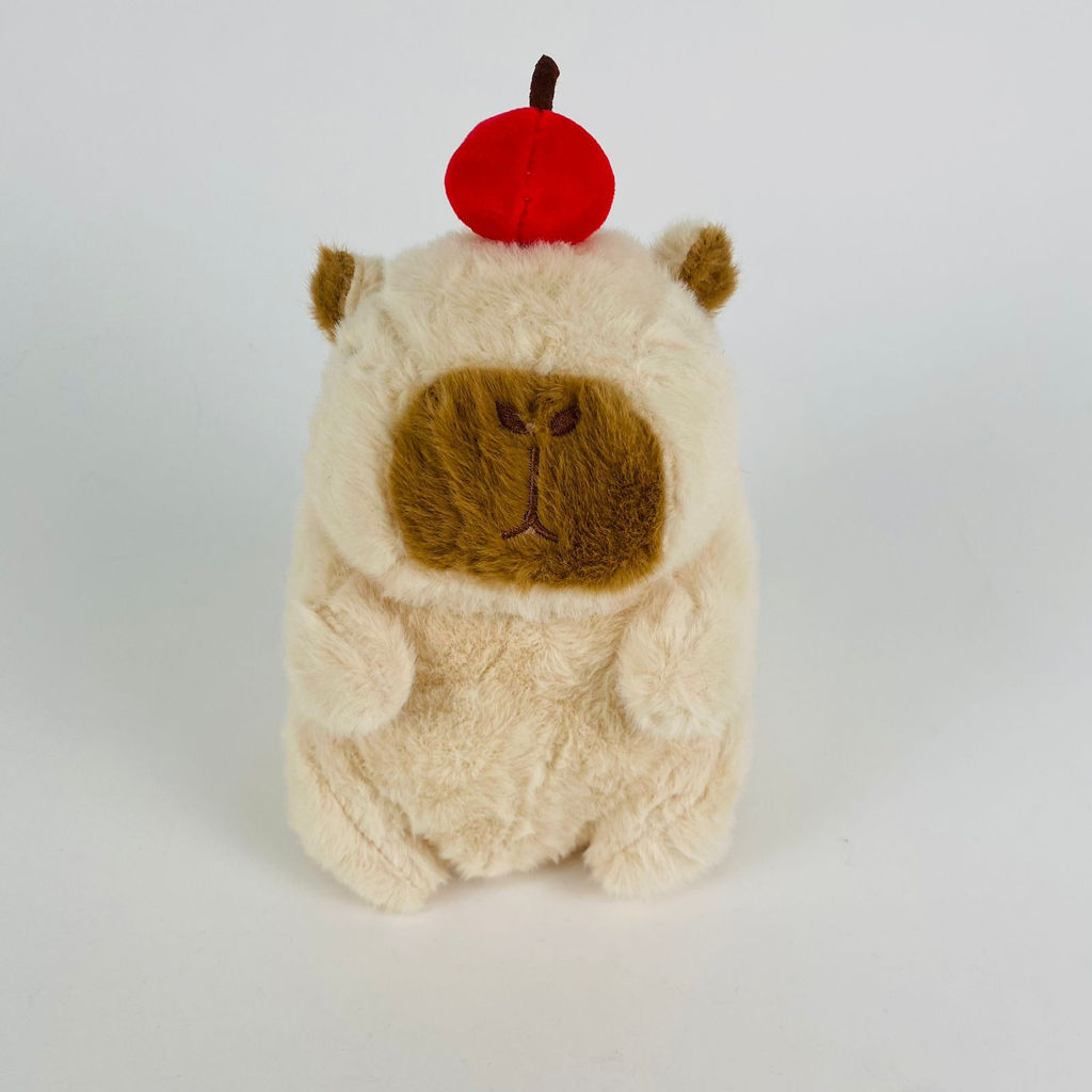 Мягкая игрушка Капибара с ягодой 22 см (арт. YE240618-6) - Storyland фото 12