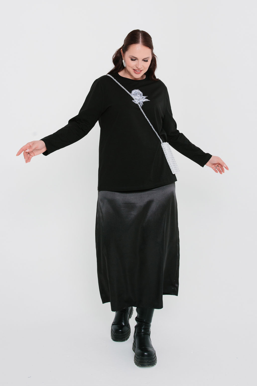 95% хлопок, 5% эластан футболка лонгслив джемпер - Prima linea фото 2