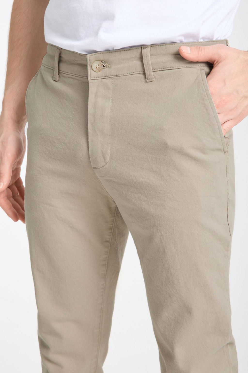 TRENDYOL MAN Siyah Slim Fit Basic Chino Esnek Gabardin Pantolon TMNSS25PL00018 - Trendyolmilla фото 32