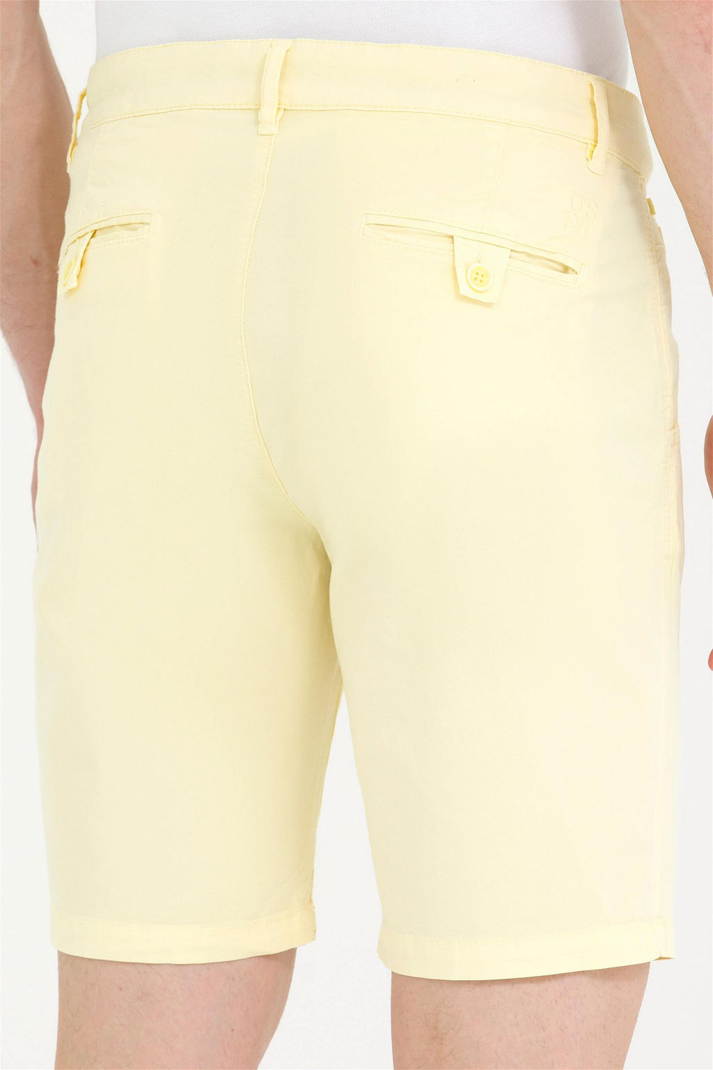 U. S. Polo Assn Мужские светло-желтые тканые шорты - U.s. polo assn фото 14