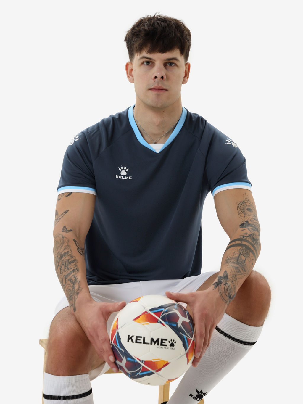 Футбольная форма KELME Football Uniform Set Dark Blue