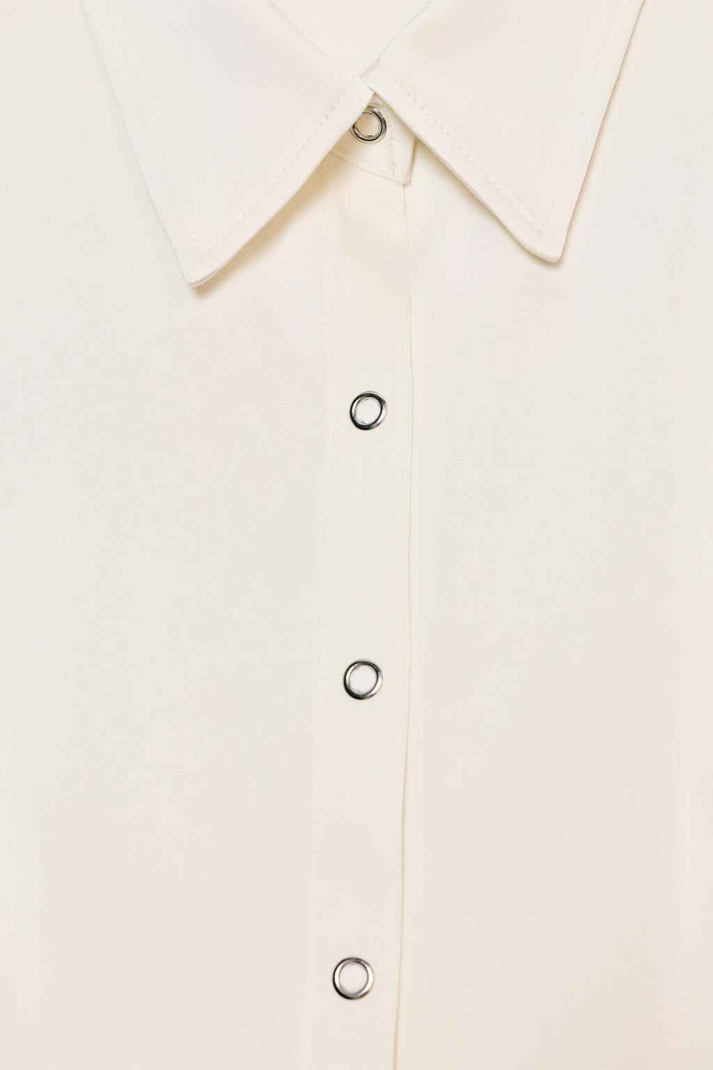 SATIN SHIRT - Zara фото 12