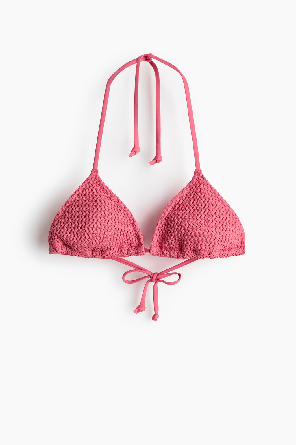 Top de bikini triangular con relleno - H&m фото 7