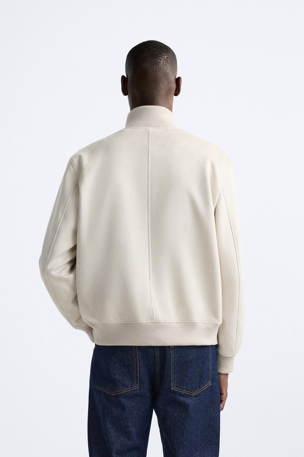 FAUX SUEDE JACKET - Zara фото 14