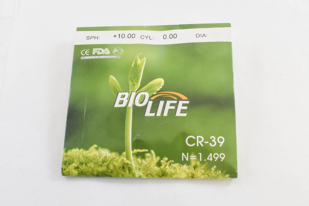 Линзы BIO LIFE 1.49 Ф70 Диоптрии:+0.00/+0.50 - +4.00/+2.00