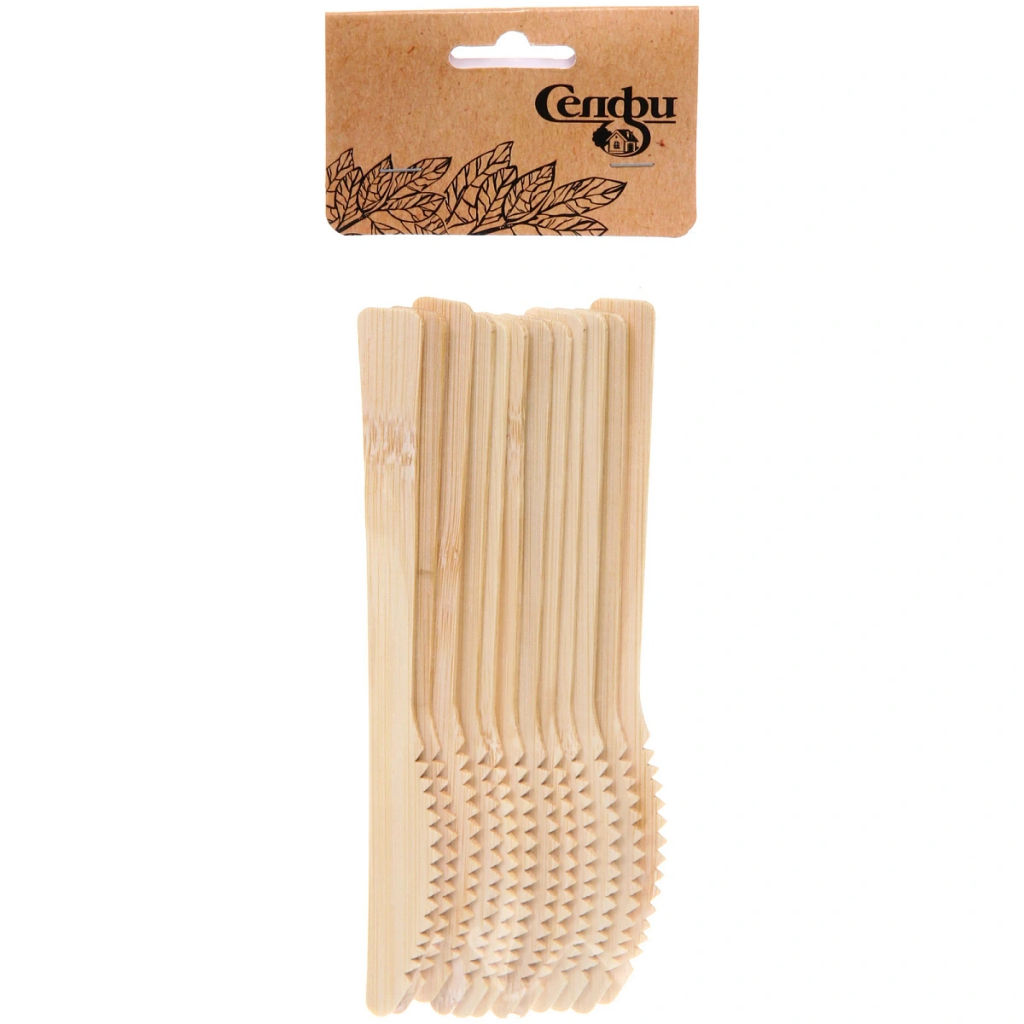 Цена за 2 шт. Нож одноразовый "ЭкоСтиль" в наборе 12шт