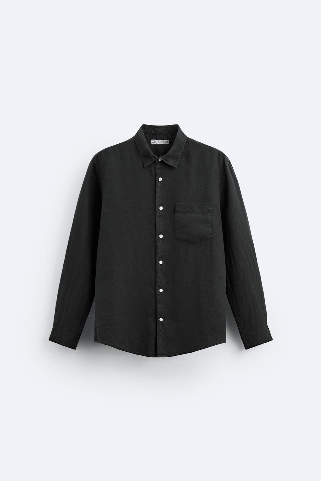 %100 KETEN GOMLEK - Zara фото 33