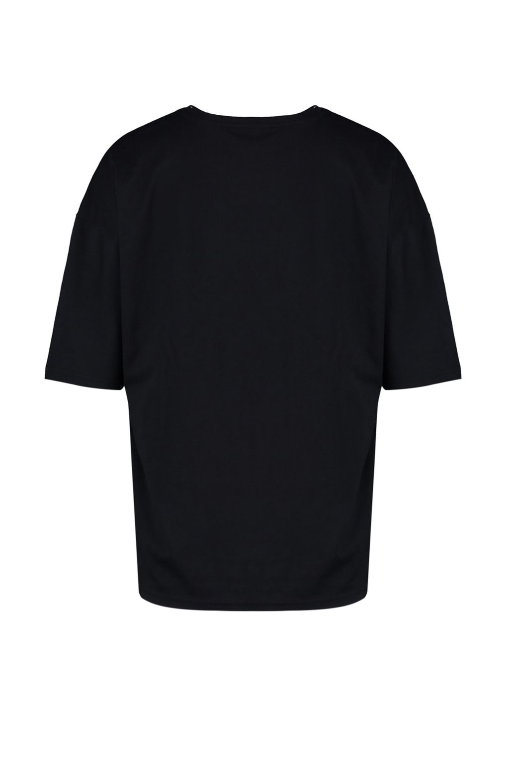 TRENDYOL MAN Siyah Basic Bisiklet Yaka Oversize/Genis Kesim K?sa Kollu T-Shirt TMNSS22TS0317 - Trendyolmilla фото 15
