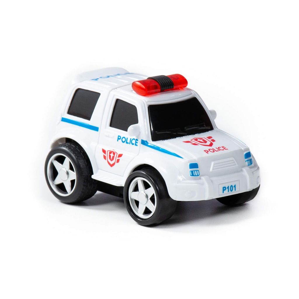 Крутой Вираж, автомобиль-полиция инерционный (в пакете) - Полесье фото 19