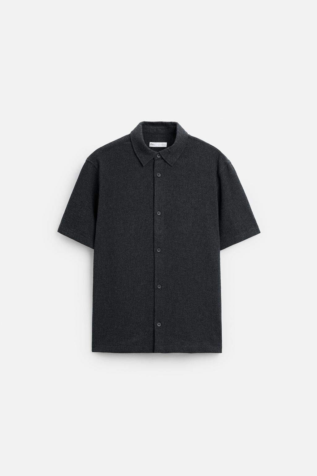TEXTURED SHIRT - Zara фото 21