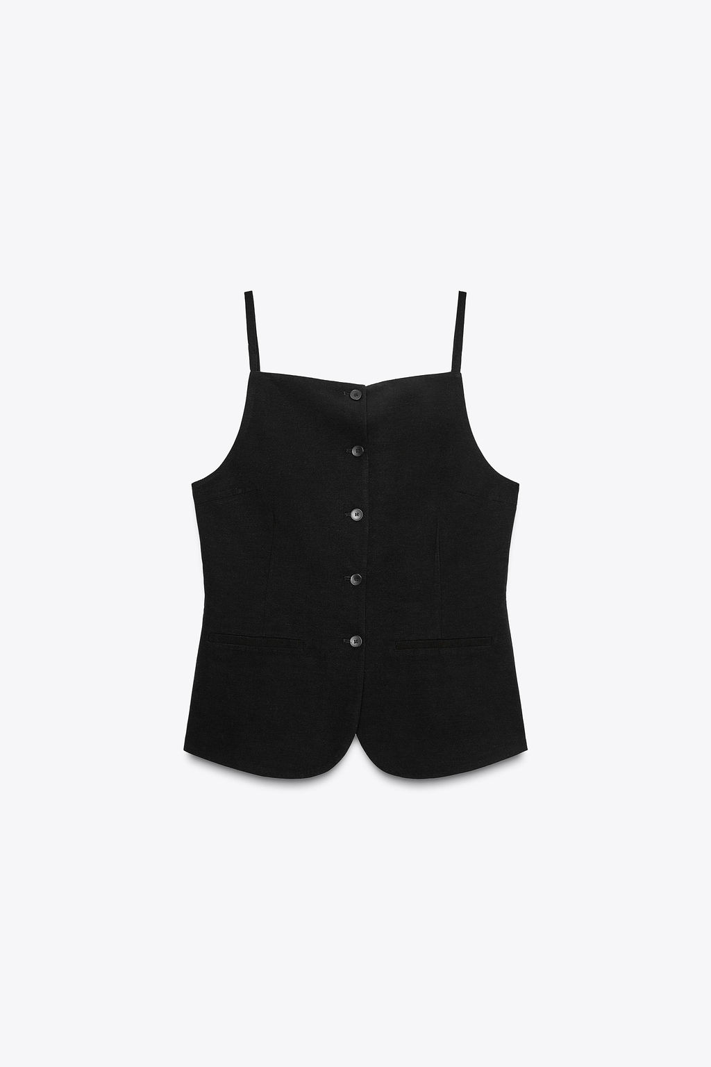 BUTTONED WAISTCOAT TOP - Zara фото 14