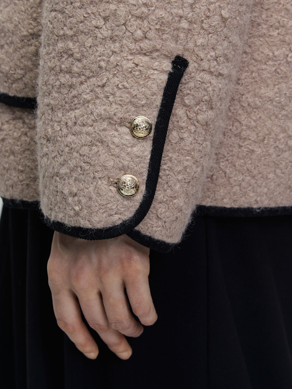 Куртка из искусственной овчины / Zarina  фото 7