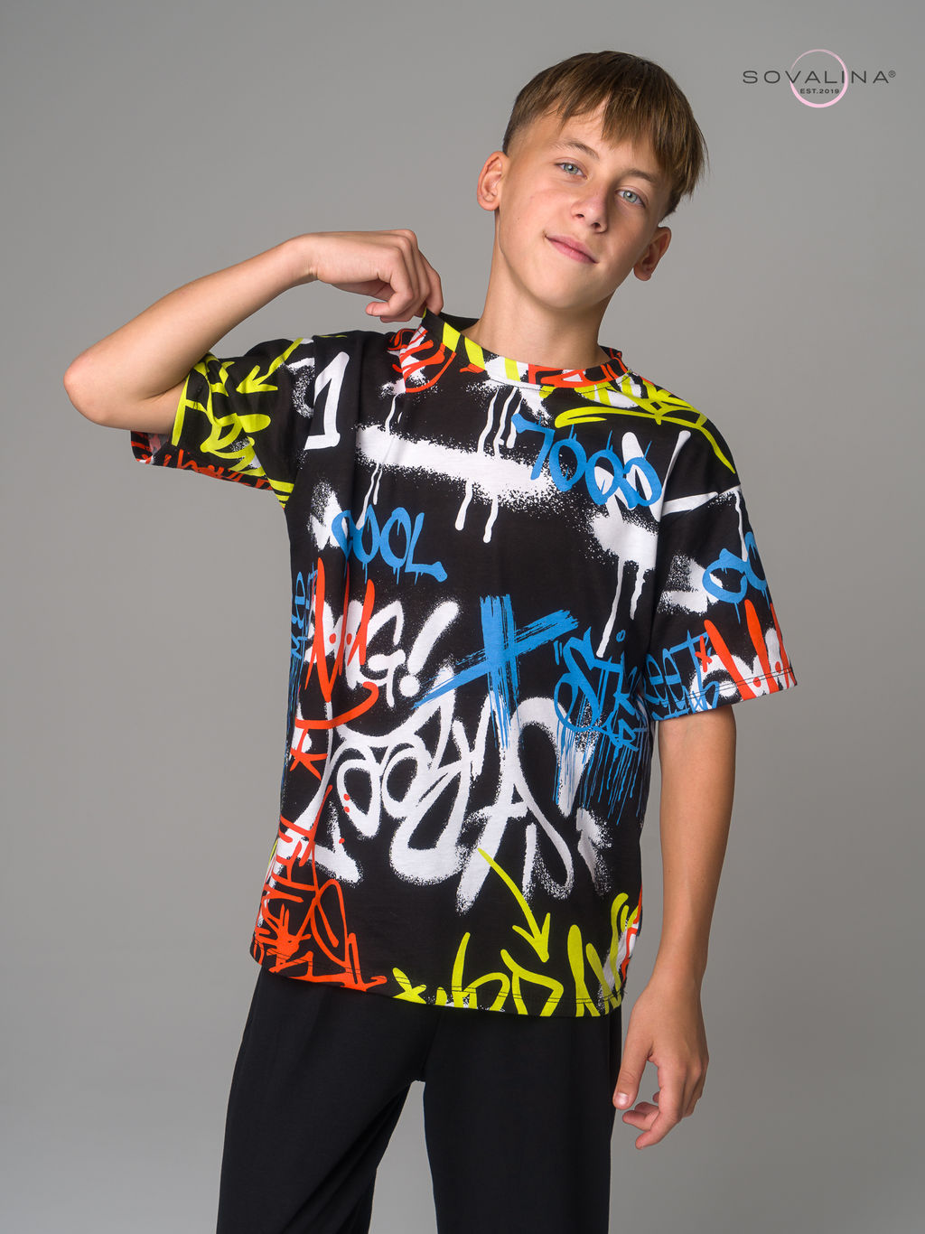 Костюм Daily men улица лайм-черный MAX - Sovalina фото 15