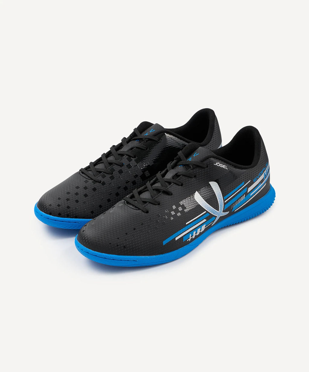 Бутсы зальные JOGEL Evofly IN Talant Black/blue  фото 2