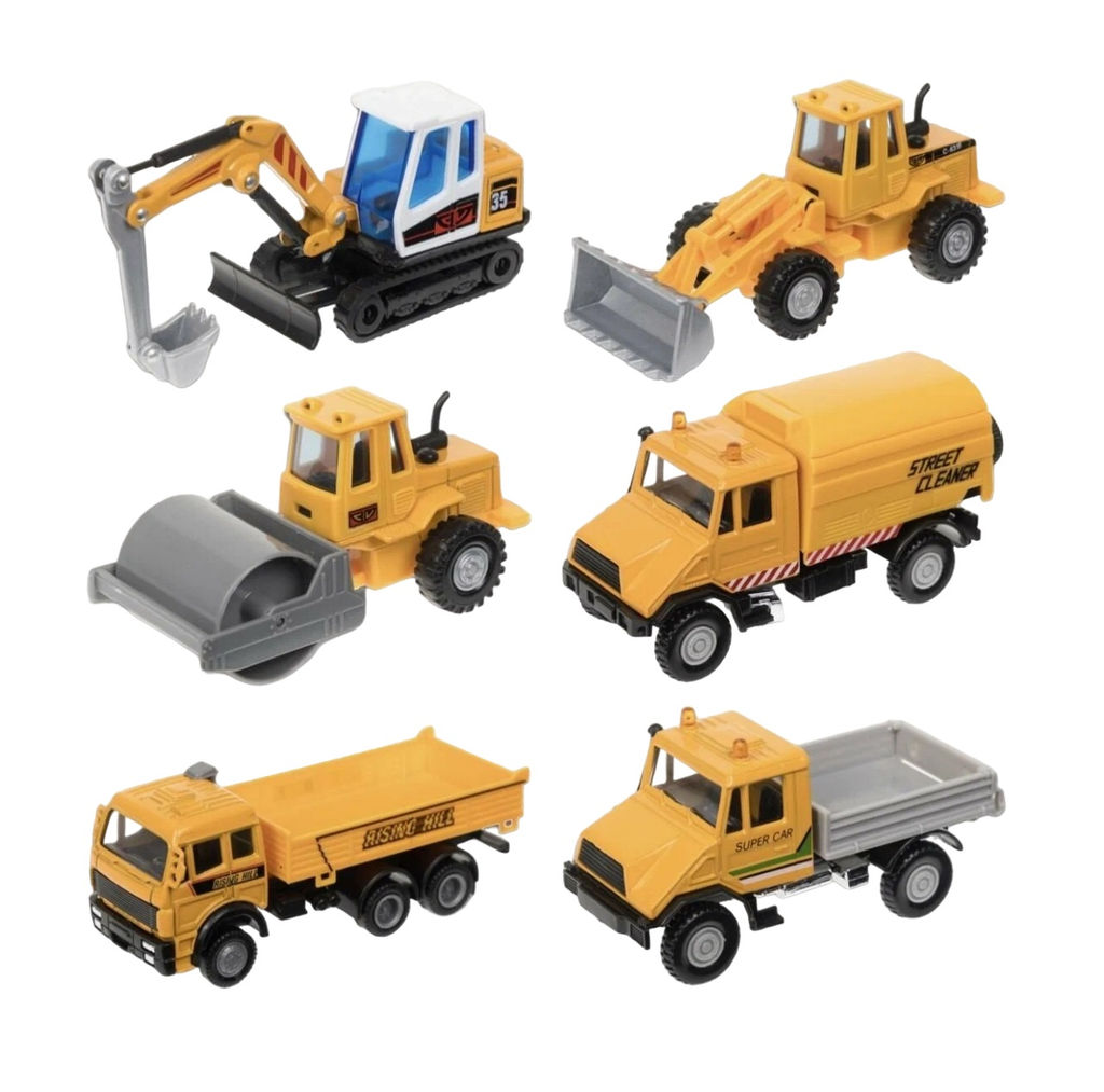 Welly. Машинка "Строительная техника" 11 см, в ассорт. арт.94610-24WD(C)