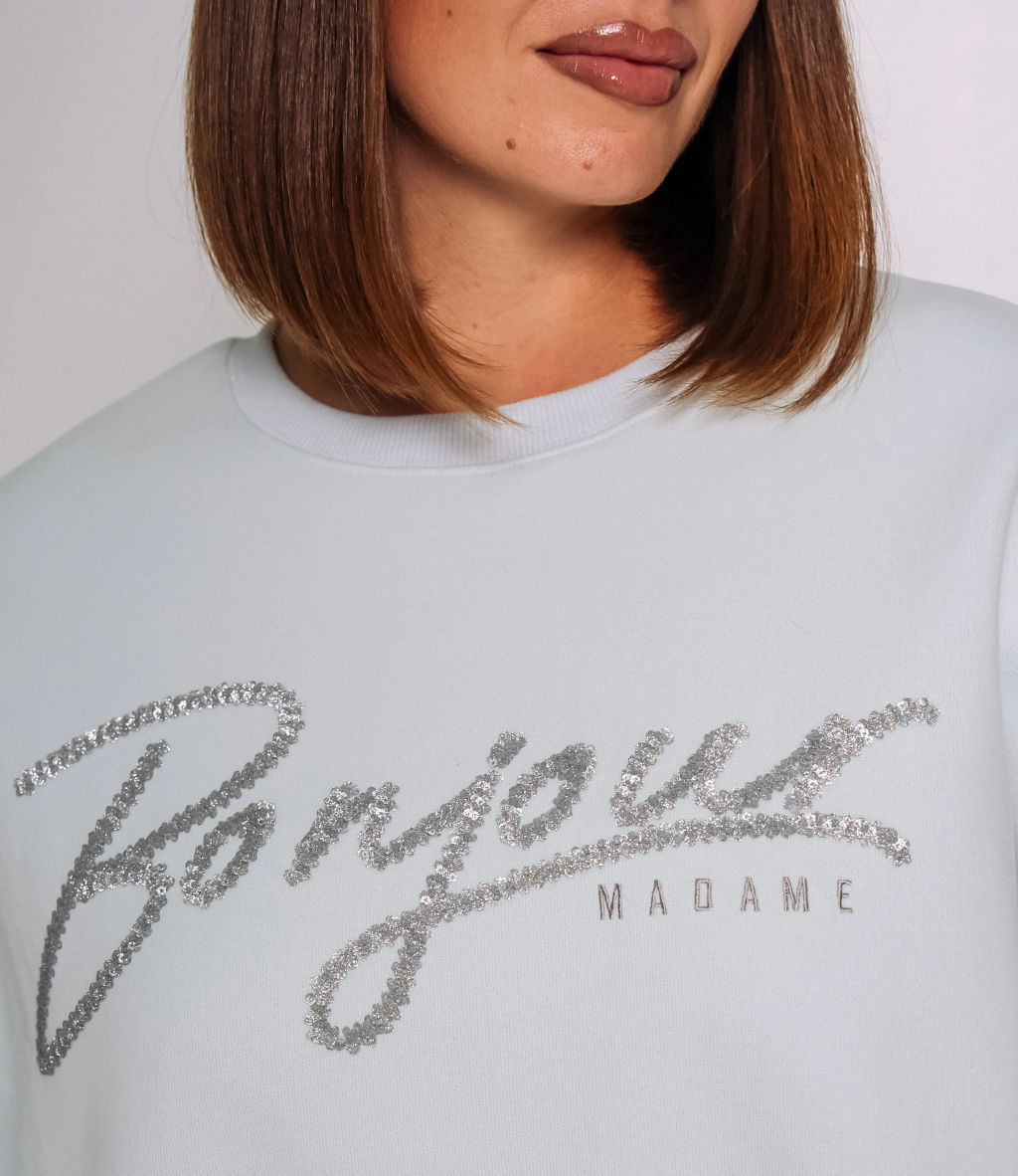 Свитшот #КТ2030 (1), светло-голубой