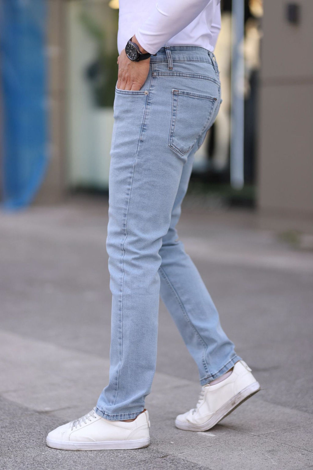 TRENDYOL MAN Siyah Regular Esnek Kumas Jeans Kot Pantolon TMNSS25JE00001 - Trendyolmilla фото 34