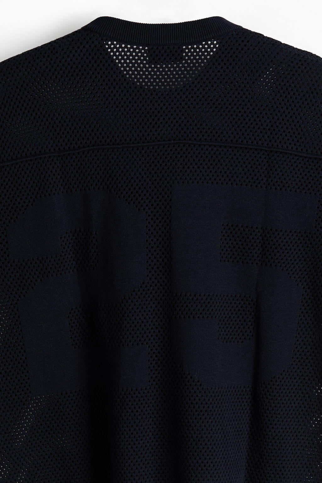 Camiseta boxy en punto calado Relaxed Fit - H&m фото 4