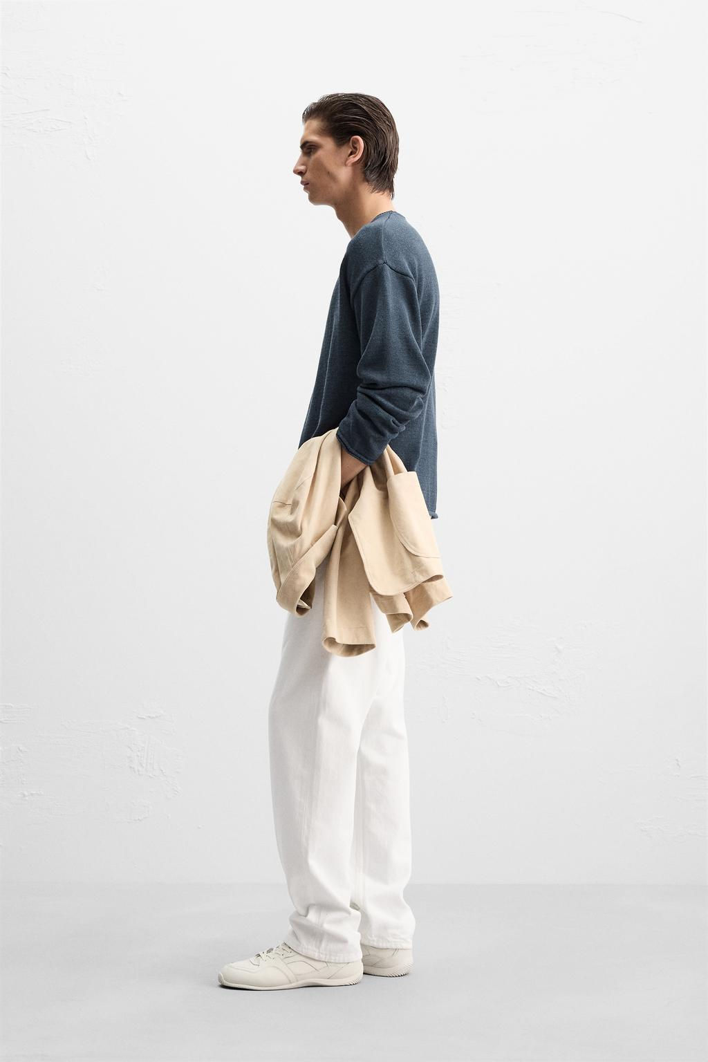 SWEATER WITH RAISED FINISH - Zara фото 4