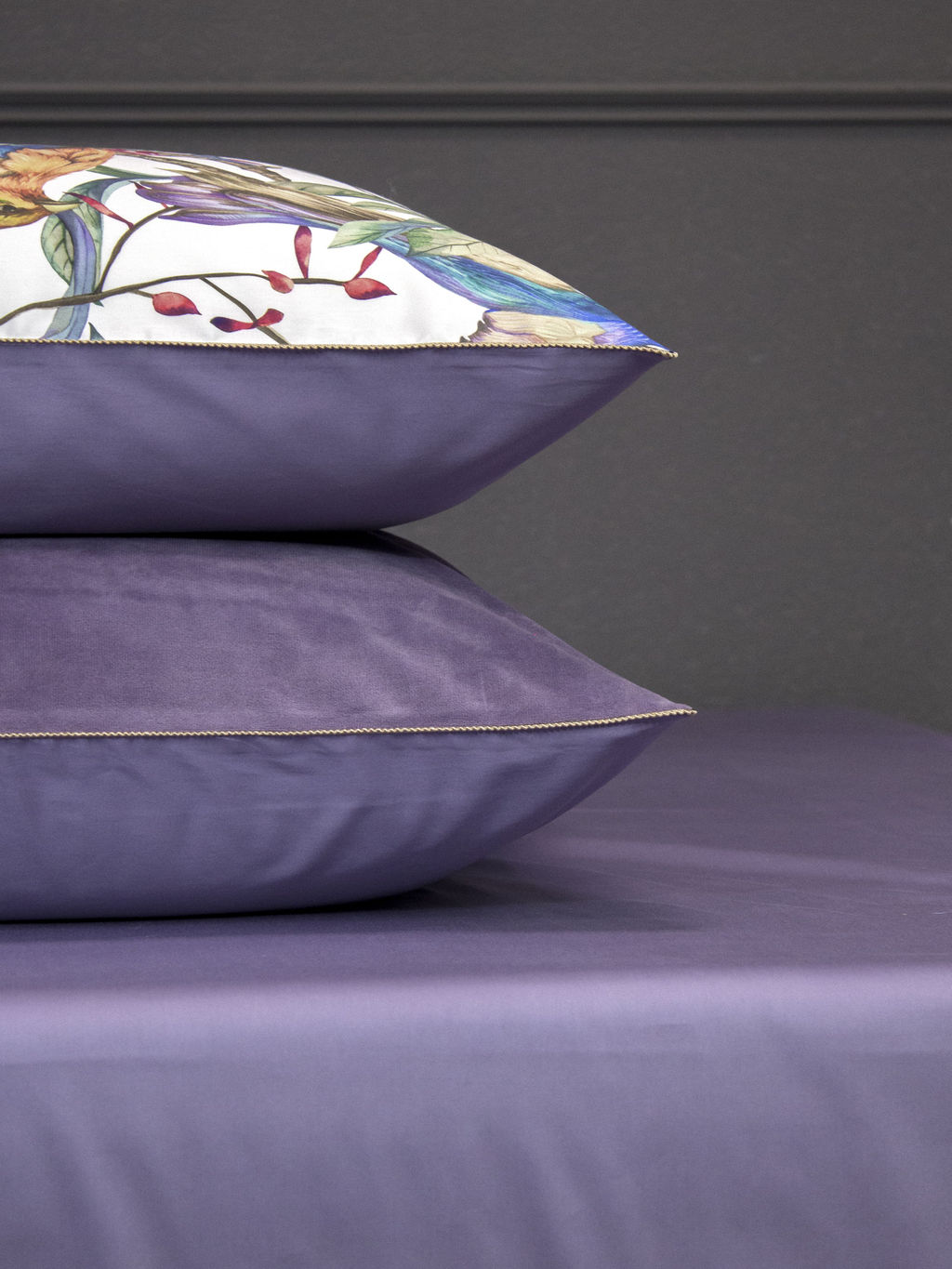 НОВИНКА!! Комплект с одеялом Колибри (аметист/жемчуг) ABC Egypt Cotton - Kazanov.a. фото 5