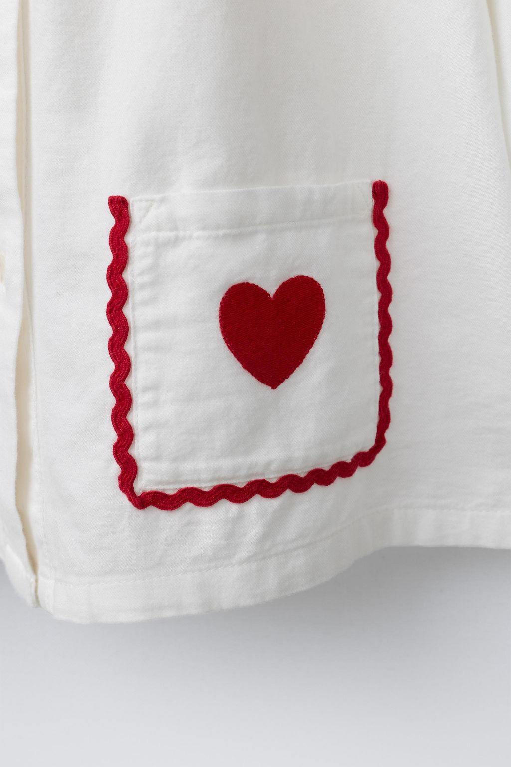 AGES 6-14/ SCALLOP AND HEART PYJAMAS - Zara фото 7