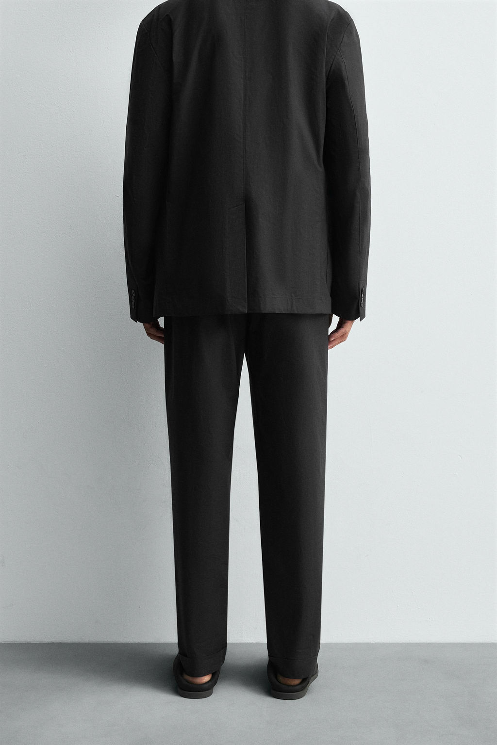 POPLIN SUIT TROUSERS - Zara фото 3