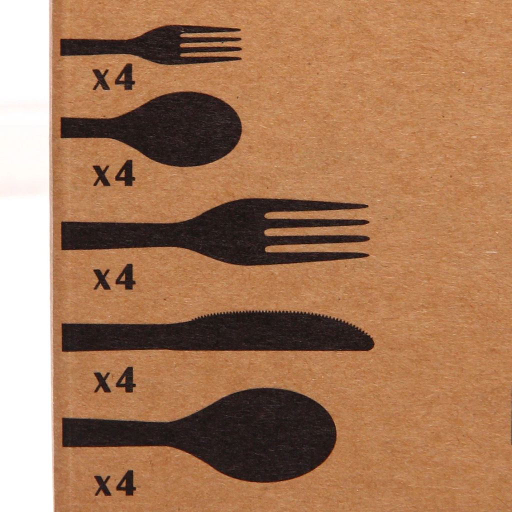 Набор столовых приборов "SANLI" 20шт (4ножа, 4ст.вилки, 4дес.вилки,4ст.ложки, 4ч.ложки), цвет серебро