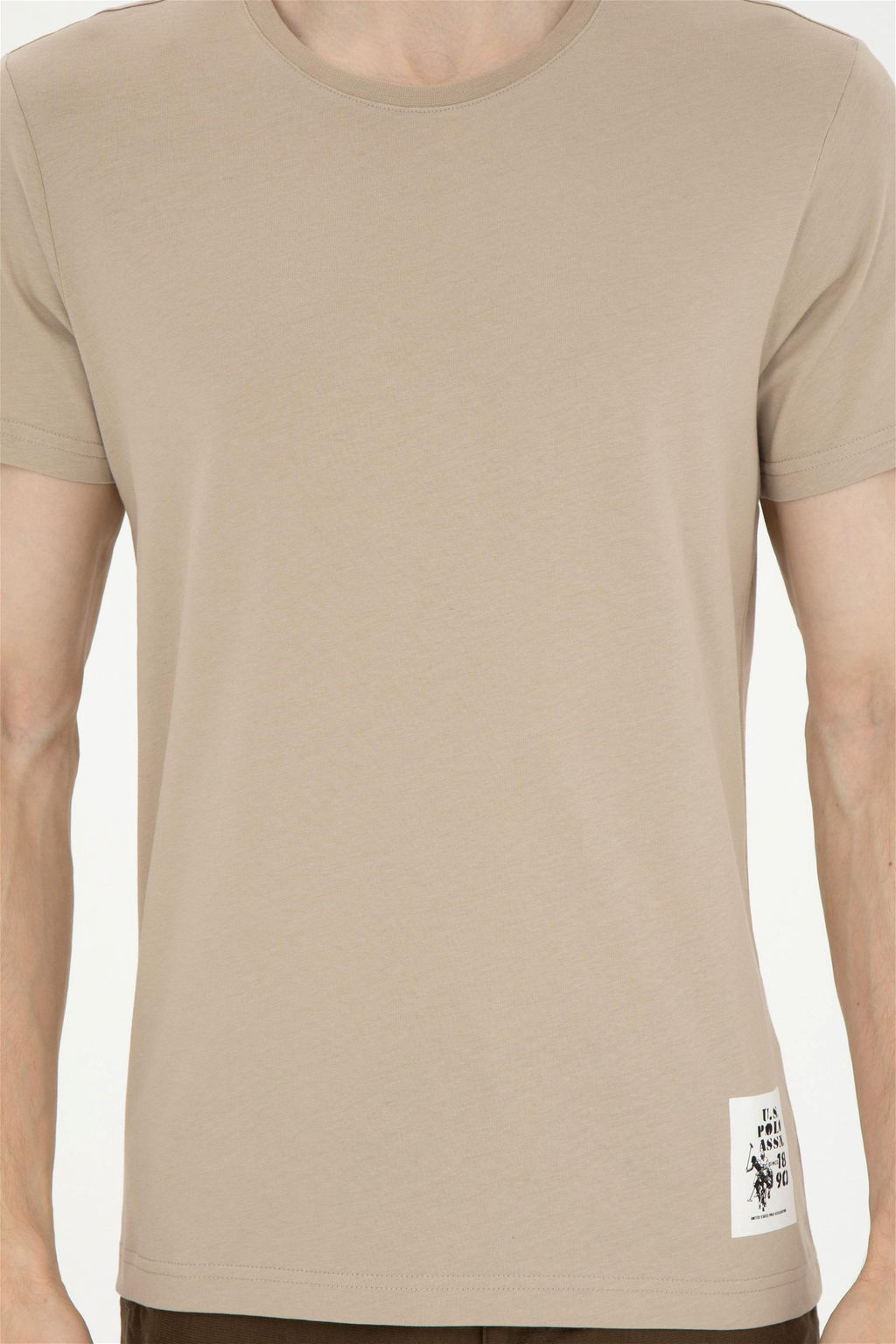 Мужская футболка светло-хаки - U.s. polo assn фото 6