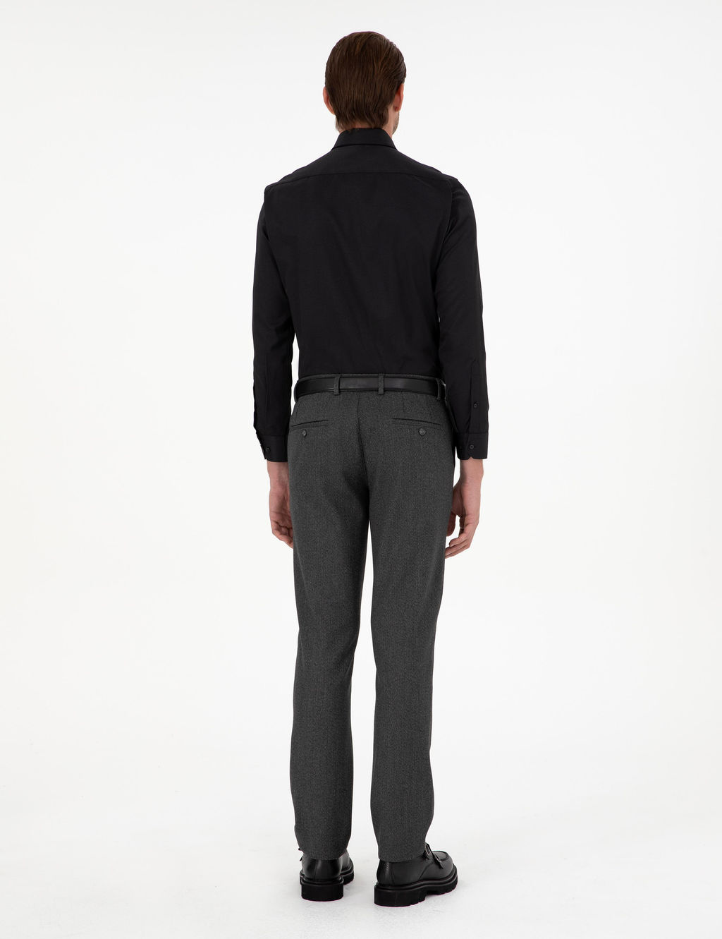 Antrasit Slim Fit Kuma_ Pantolon