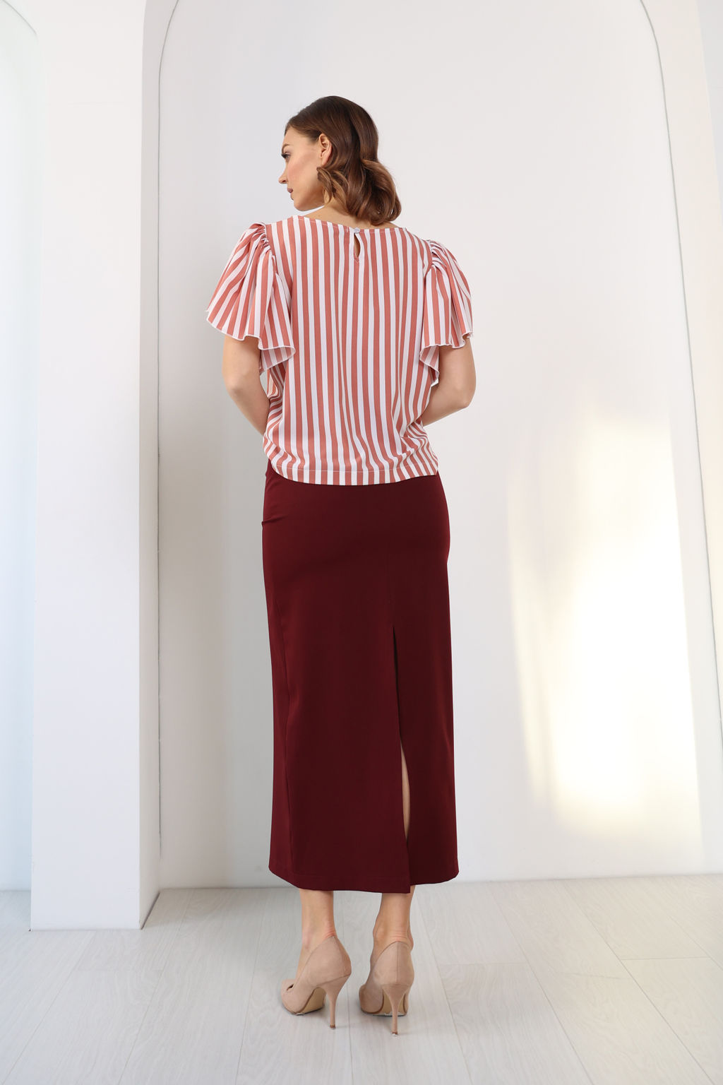 Блузка с рукавом-бабочка - Looklikecat фото 3