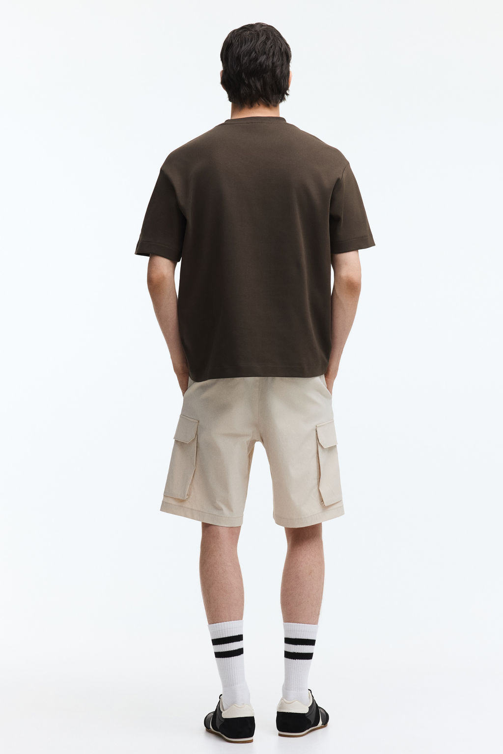 Pantal?n corto estilo cargo Regular Fit - H&m фото 9