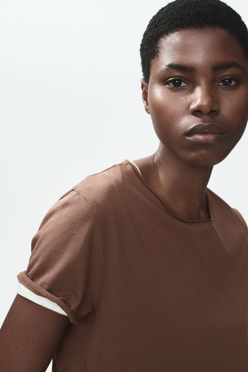 Camiseta con borde enrollado - H&m фото 6