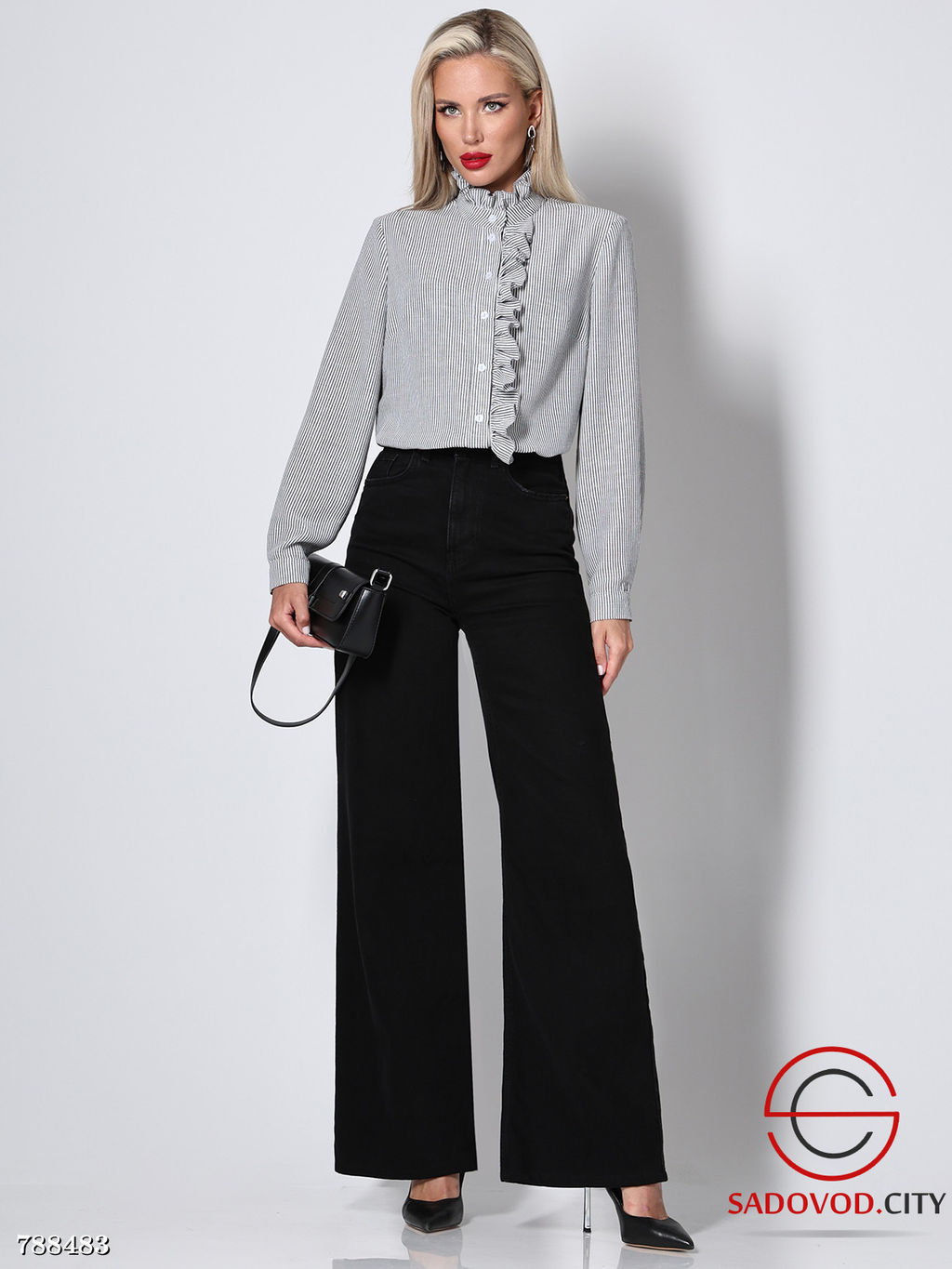 Блузка с рюшами женская - Bruno фото 6