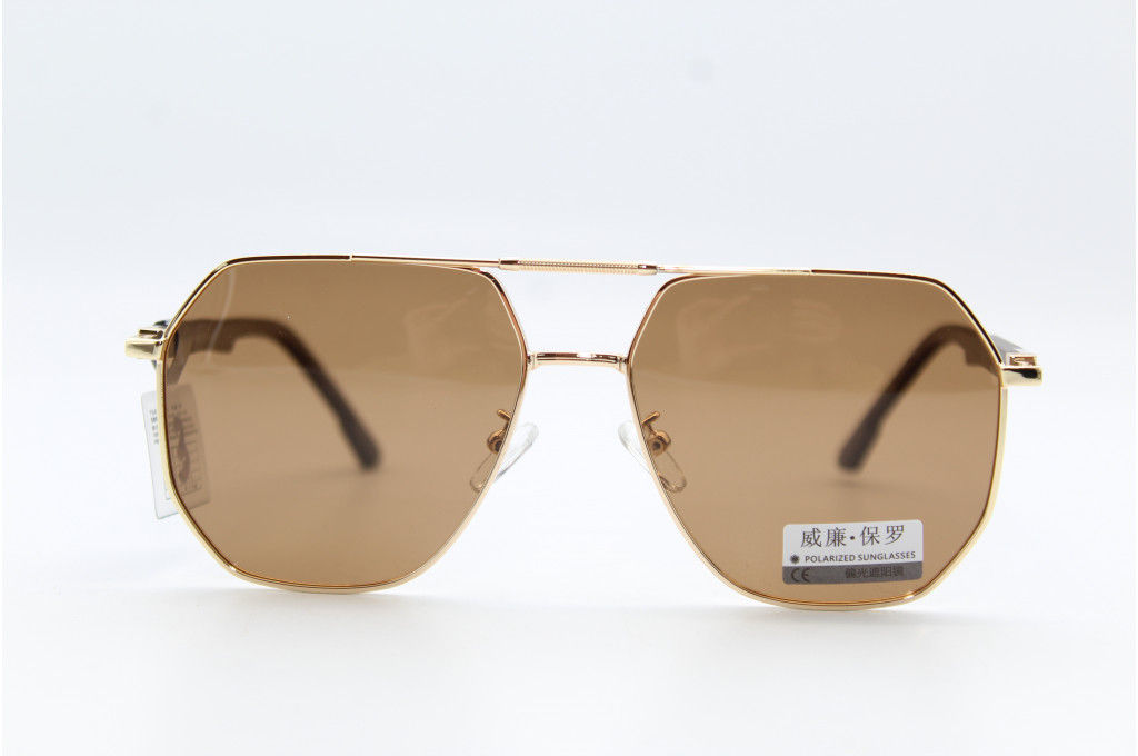 Солнцезащитные очки WILIBOLO (Polarized) 8014 59-16-142 С3 коричн.