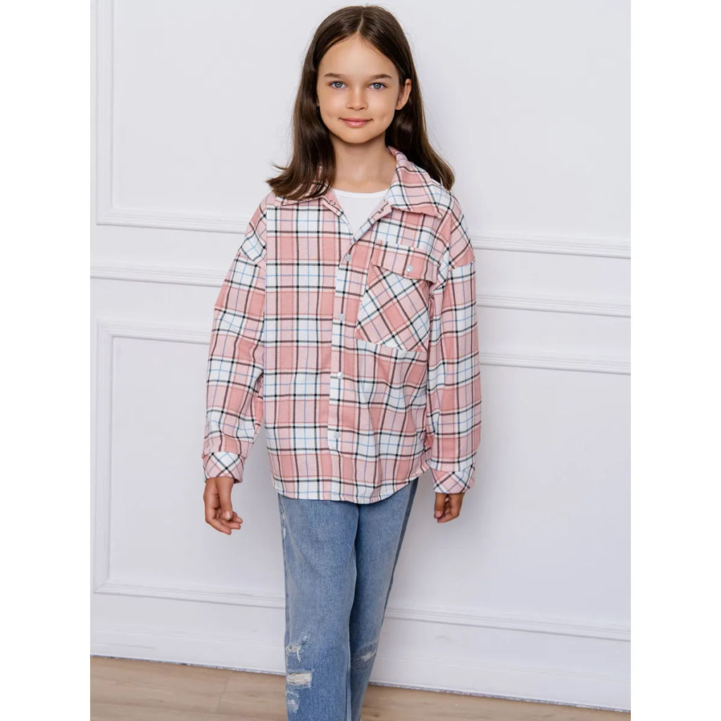 Рубашка футер 2х нитка начёс 1548310103 - Youlala фото 16