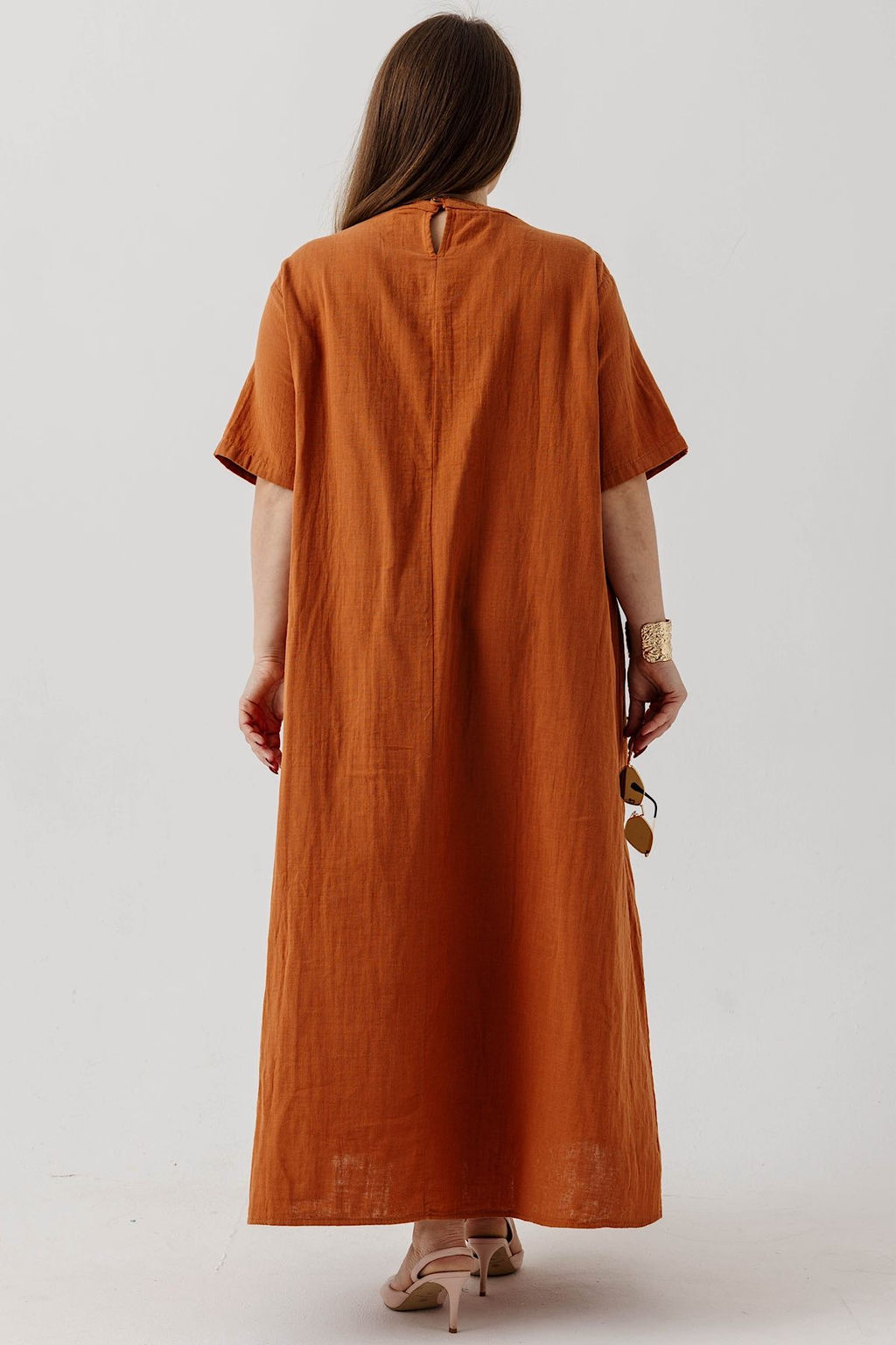 Платье 26002/01/Терракотовый